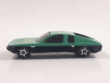 Unknown Brand #55 Teal Green Die Cast Toy Car Vehicle Busted Base