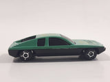 Unknown Brand #55 Teal Green Die Cast Toy Car Vehicle Busted Base