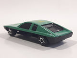 Unknown Brand #55 Teal Green Die Cast Toy Car Vehicle Busted Base