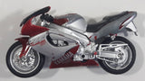 Maisto Yamaha Thunderace 1000 Motor Cycle Dark Red and Grey 1:18 Scale Die Cast Toy Vehicle