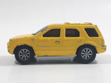 Maisto Ford Escape Yellow Die Cast Toy Car Vehicle