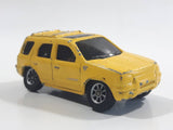 Maisto Ford Escape Yellow Die Cast Toy Car Vehicle