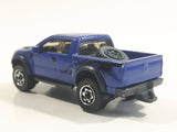 2010 Hot Wheels Desert Endurance Ford F-150 SVT Raptor Pickup Truck Dark Blue Die Cast Toy Car Vehicle