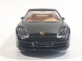 Burago Porsche 911 Carrera Black 1/43 Scale Die Cast Toy Car Vehicle - Made in Italy