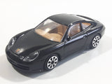 Burago Porsche 911 Carrera Black 1/43 Scale Die Cast Toy Car Vehicle - Made in Italy