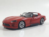 Burago Dodge Viper RT/10 Red 1/43 Scale Die Cast Toy Car Vehicle - Made in Italy