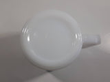 Vintage Federal Old Fort Henry, Kingston, Ontaro Firing The Cannon White Milk Glass Coffee Mug Cup Made in U.S.A. 1813-1891 The Citadel of Upper Canada