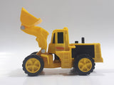 1990 Tonka Front End Loader Yellow Plastic Die Cast Toy Car Construction Equipment Vehicle