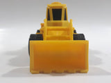 1990 Tonka Front End Loader Yellow Plastic Die Cast Toy Car Construction Equipment Vehicle