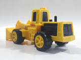 1990 Tonka Front End Loader Yellow Plastic Die Cast Toy Car Construction Equipment Vehicle