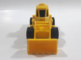 1990 Tonka Front End Loader Yellow Plastic Die Cast Toy Car Construction Equipment Vehicle