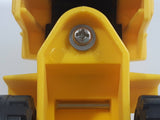 1990 Tonka Front End Loader Yellow Plastic Die Cast Toy Car Construction Equipment Vehicle