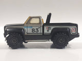 Vintage 1978 Tonka Pickup Truck Black and Silver Pressed Steel Die Cast Toy Car Construction Equipment Vehicle - Made in Mexico