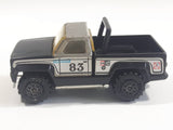 Vintage 1978 Tonka Pickup Truck Black and Silver Pressed Steel Die Cast Toy Car Construction Equipment Vehicle - Made in Mexico
