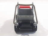 Vintage KY (Kai Yip) Steel Roder Bin Dumper Truck Red Plastic and Pressed Steel Die Cast Toy Car Vehicle