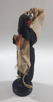 Rabbi Holding Pink Torah with Star of David on it 7" Tall Religious  Figurine