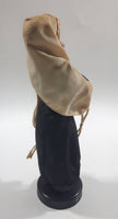 Rabbi Holding Pink Torah with Star of David on it 7" Tall Religious  Figurine