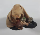Rabbi Holding Pink Torah with Star of David on it 7" Tall Religious  Figurine