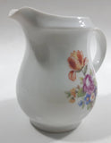 Kahla "Yellow Tea Rose" White Porcelain Creamer - German Democratic Republic