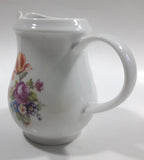 Kahla "Yellow Tea Rose" White Porcelain Creamer - German Democratic Republic