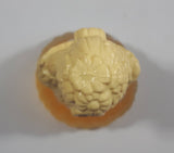 Vintage Avon Woman in Dress Holding Flowers Glass Perfume Bottle