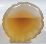 Vintage Avon Woman in Dress Holding Flowers Glass Perfume Bottle