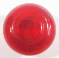 Vintage Style Ruby Red Glass Ink Well / Vase