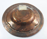 Vintage Engraved Copper Metal Ashtray