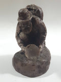 Vintage Pearlite Canada Wax Man Gold Panning Wax Figure