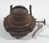 Antique Queen Mary Metal Oil Lamp Burner