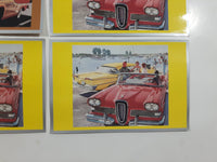 1990 Out Of The West Automobile Travel Themed Paper Post Cards #1048, #1051, #1056