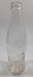 1960s Coca-Cola Coke Soda Pop Non-Refillable Clear Glass Bottle