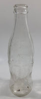 1960s Coca-Cola Coke Soda Pop Non-Refillable Clear Glass Bottle