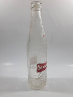 Very Rare Vintage Stubby Quality 9 1/4" Tall ACL Embossed Glass Soda Pop Beverage Bottle