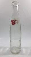 Vintage RC Royal Crown Cola 9 1/2" Tall 10 Fl oz 300 ml Clear Glass Soda Pop Beverage