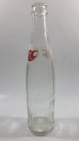 Vintage RC Royal Crown Cola 9 1/2" Tall 10 Fl oz 300 ml Clear Glass Soda Pop Beverage