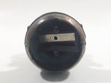 Vintage Miniature Oil Lamp Lantern Metal Pencil Sharpener Doll House Furniture Size with Glass Flume