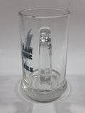 San Jose Sharks NHL Ice Hockey Team Clear 5 3/8" Glass Beer Mug Cup
