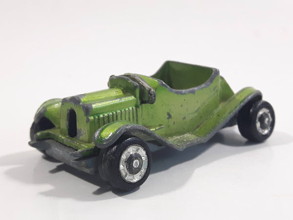 Vintage Zylmex D25 Early T Green Die Cast Toy Car Vehicle