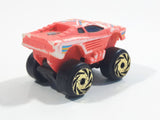 1987 Road Champs 4x4 Ferrari Testarossa Pink Micro Mini Die Cast Toy Car Vehicle