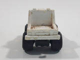 1987 Road Champs Tow Truck City Towing White Micro Mini Die Cast Toy Car Vehicle