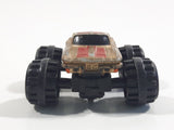 Galoob Micro Machines '64 Corvette Monster Truck Brown Mini Die Cast Toy Car Vehicle