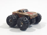 Galoob Micro Machines '64 Corvette Monster Truck Brown Mini Die Cast Toy Car Vehicle