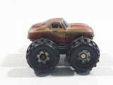Galoob Micro Machines '64 Corvette Monster Truck Brown Mini Die Cast Toy Car Vehicle