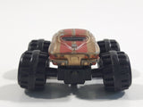 Galoob Micro Machines '64 Corvette Monster Truck Brown Mini Die Cast Toy Car Vehicle
