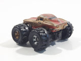 Galoob Micro Machines '64 Corvette Monster Truck Brown Mini Die Cast Toy Car Vehicle