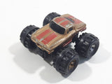 Galoob Micro Machines '64 Corvette Monster Truck Brown Mini Die Cast Toy Car Vehicle