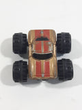 Galoob Micro Machines '64 Corvette Monster Truck Brown Mini Die Cast Toy Car Vehicle
