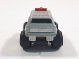 1987 Road Champs Fly Truck Grey Micro Mini Die Cast Toy Car Vehicle