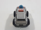 1987 Road Champs Fly Truck Grey Micro Mini Die Cast Toy Car Vehicle